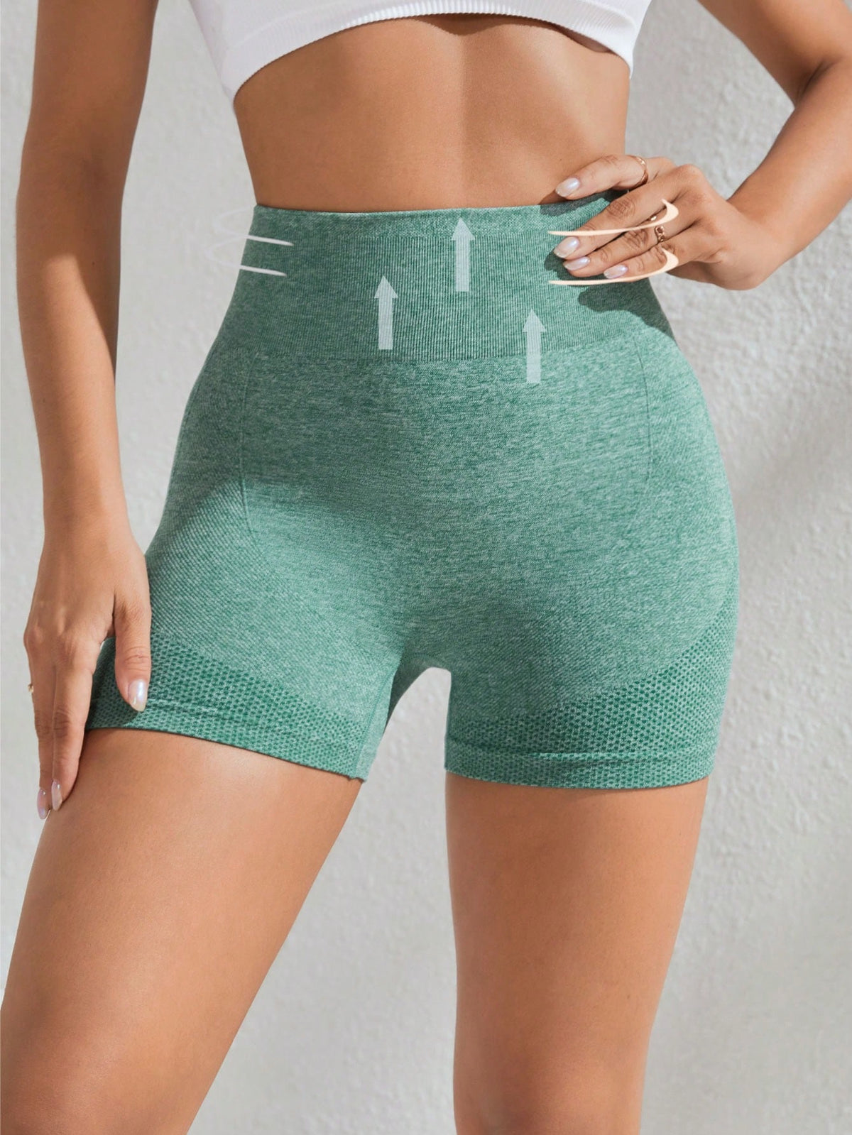 Short Cintura Alta Push Up Texturizado Estilo Fitness
