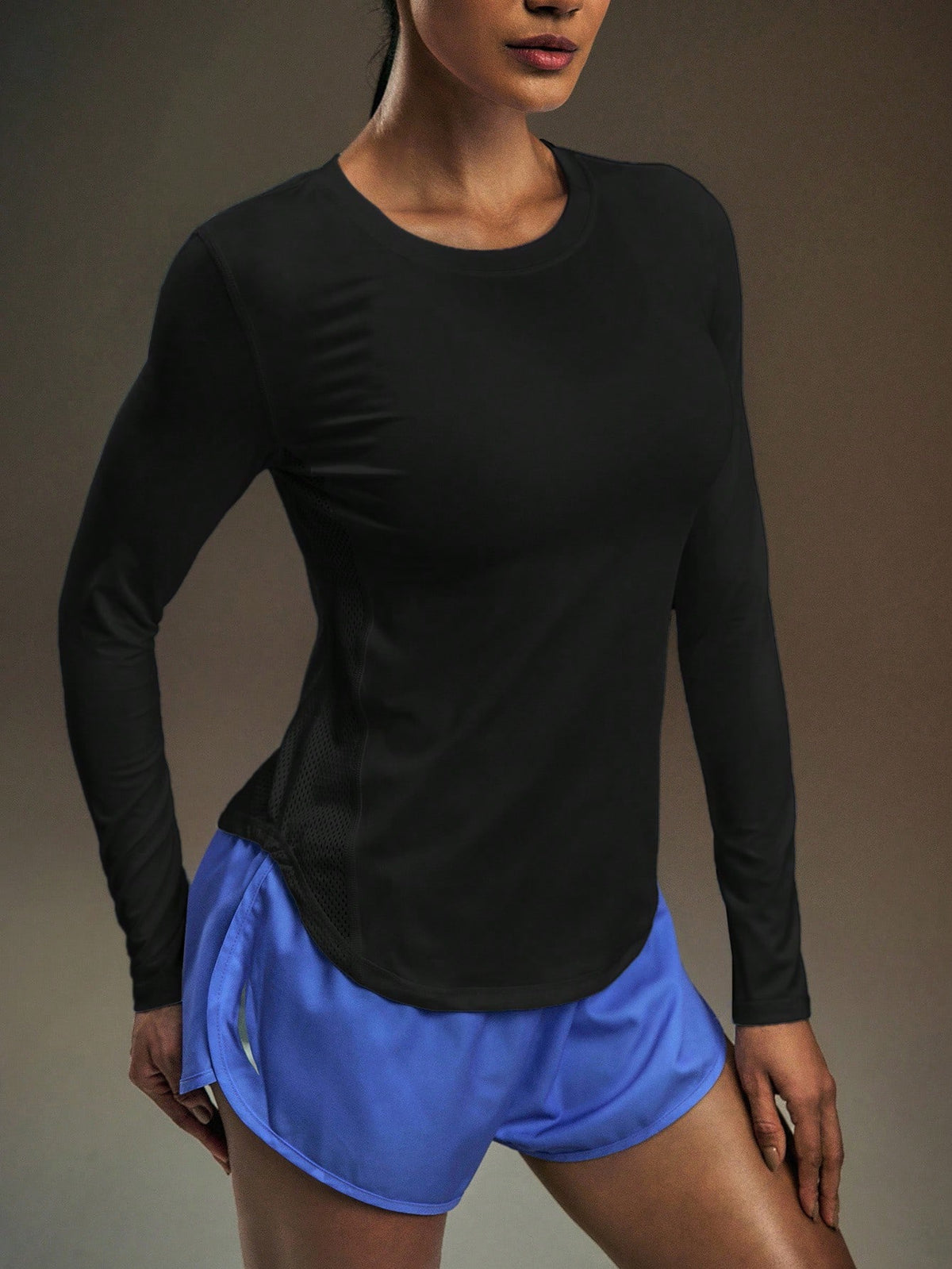 Camisa Manga Longa Dry Fit Painel Lateral Mesh