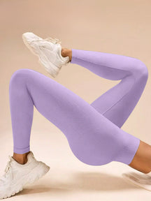 Legging Sem Costura Cintura Alta Textura Anatômica