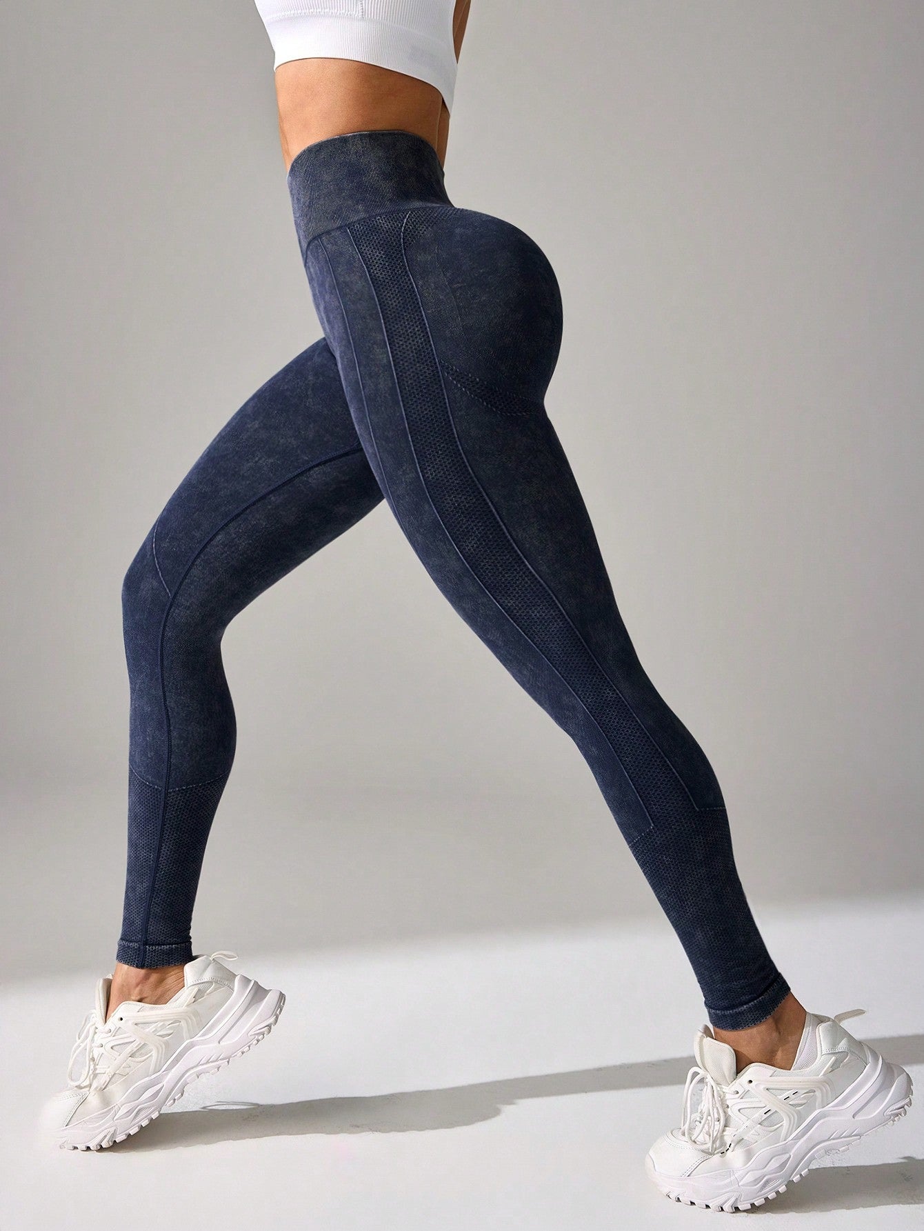 Legging Cintura Alta Modeladora Com Recortes Anatômicos