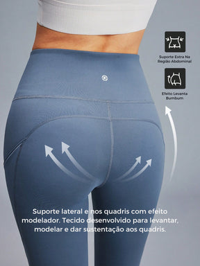 Legging Fitness Cintura Alta Com Suporte Esculpidor