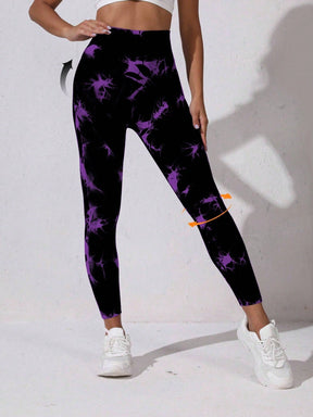 Legging Fitness Estampada Cintura Alta Modeladora