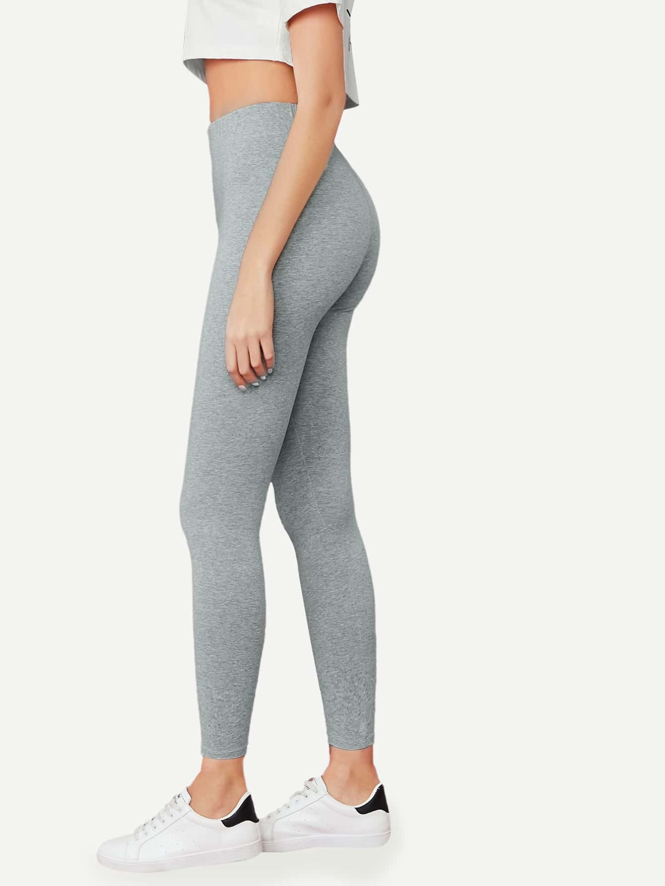 Legging Básica Cintura Alta Modelagem Confortável