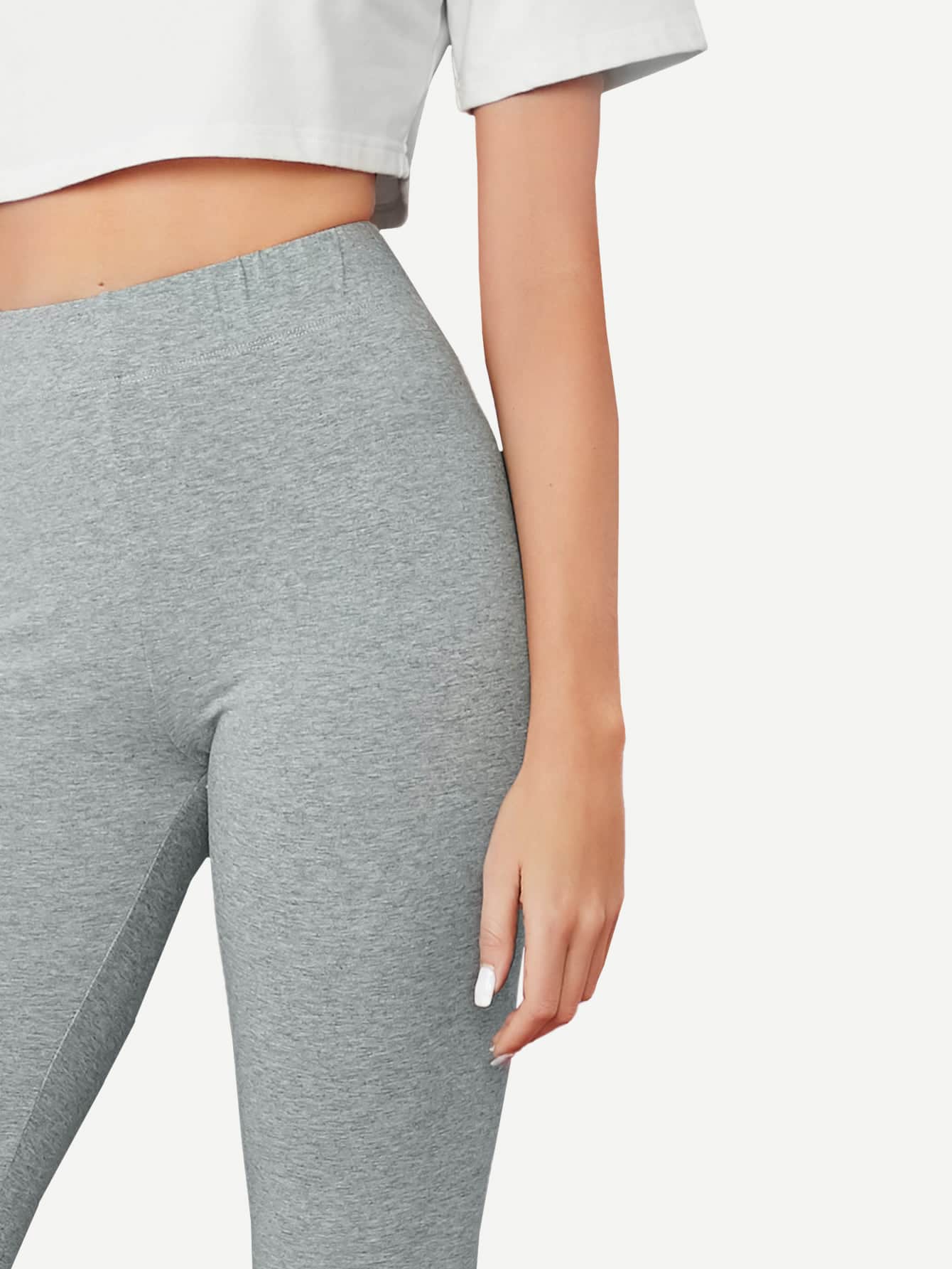 Legging Básica Cintura Alta Modelagem Confortável