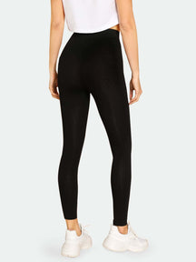 Legging Básica Cintura Alta Modelagem Confortável