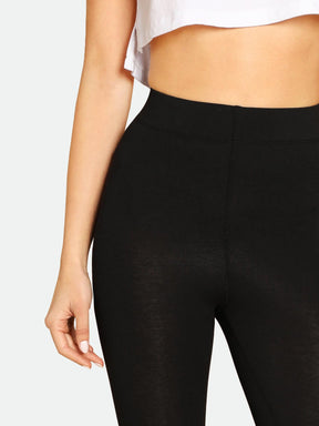 Legging Básica Cintura Alta Modelagem Confortável