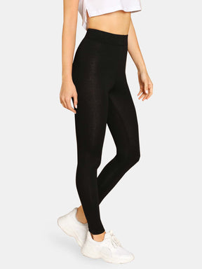 Legging Básica Cintura Alta Modelagem Confortável