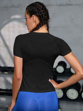 Camisa Fitness Dry Com Textura Ventilada Estilo Treino
