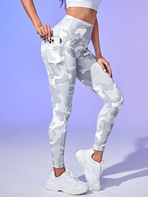 Legging Fitness Estampada Cintura Alta Camuflada