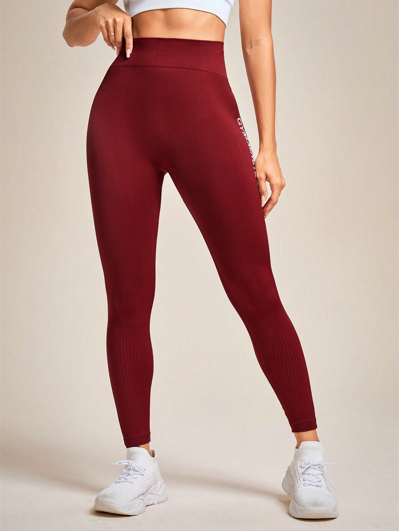 Legging Cintura Alta Compressão Sem Costura