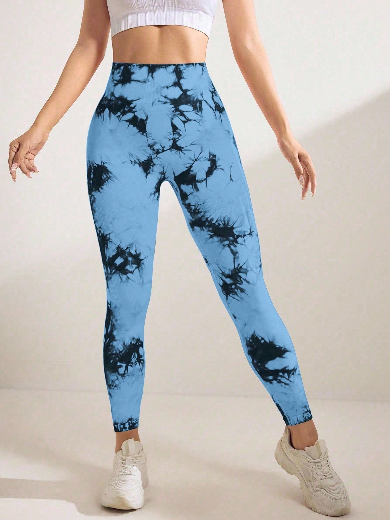 Legging Fitness Estampada Cintura Alta Modeladora