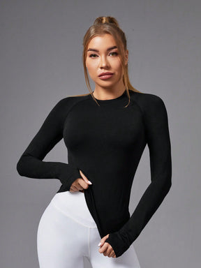 Camisa Manga Longa Seamless Fit Compressão