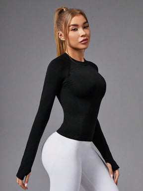 Camisa Manga Longa Seamless Fit Compressão