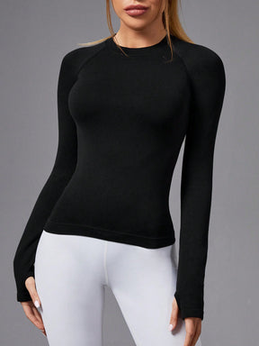 Camisa Manga Longa Seamless Fit Compressão