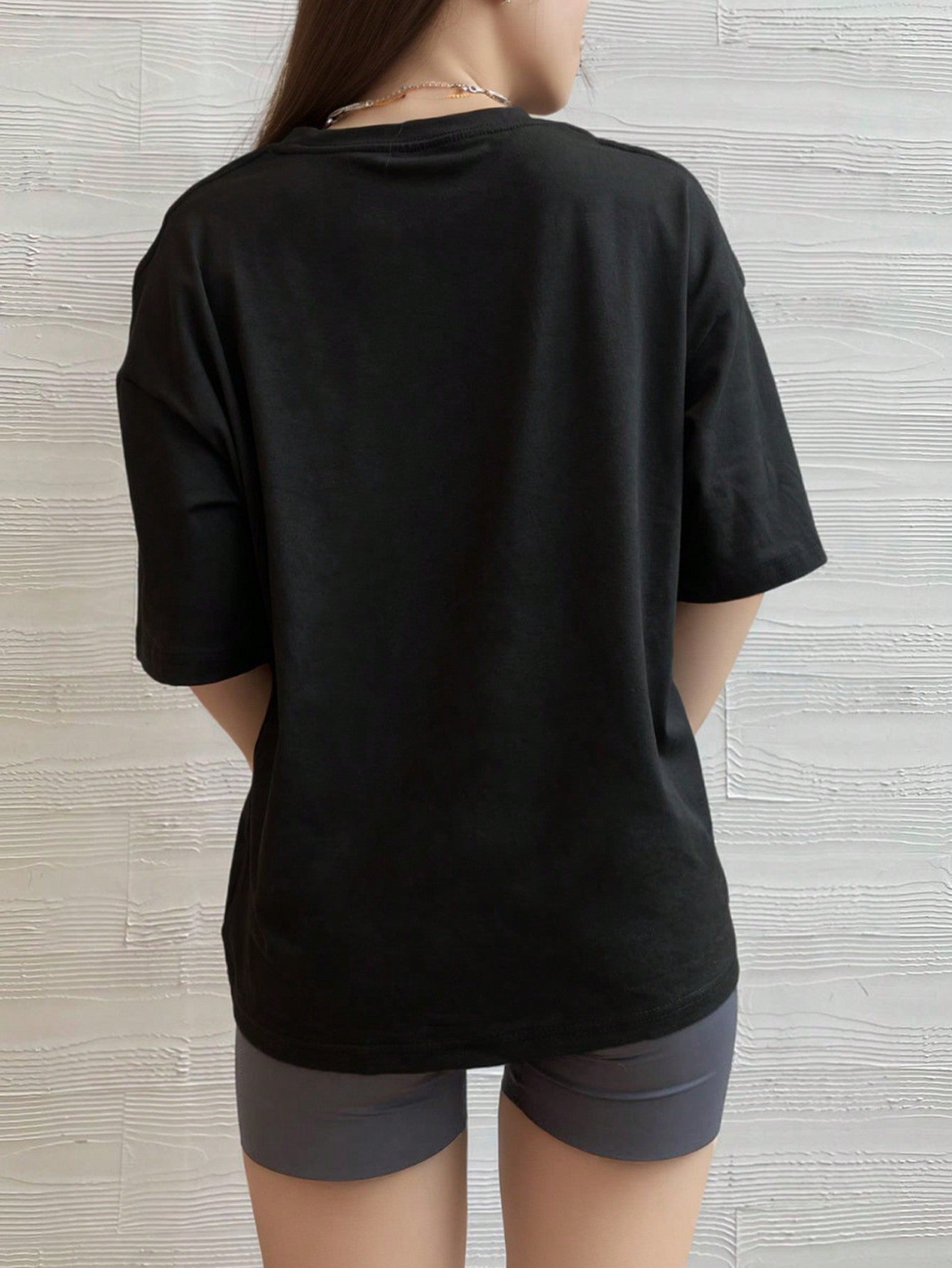 Camisa Fitness Oversized Caimento Leve Estilo Street