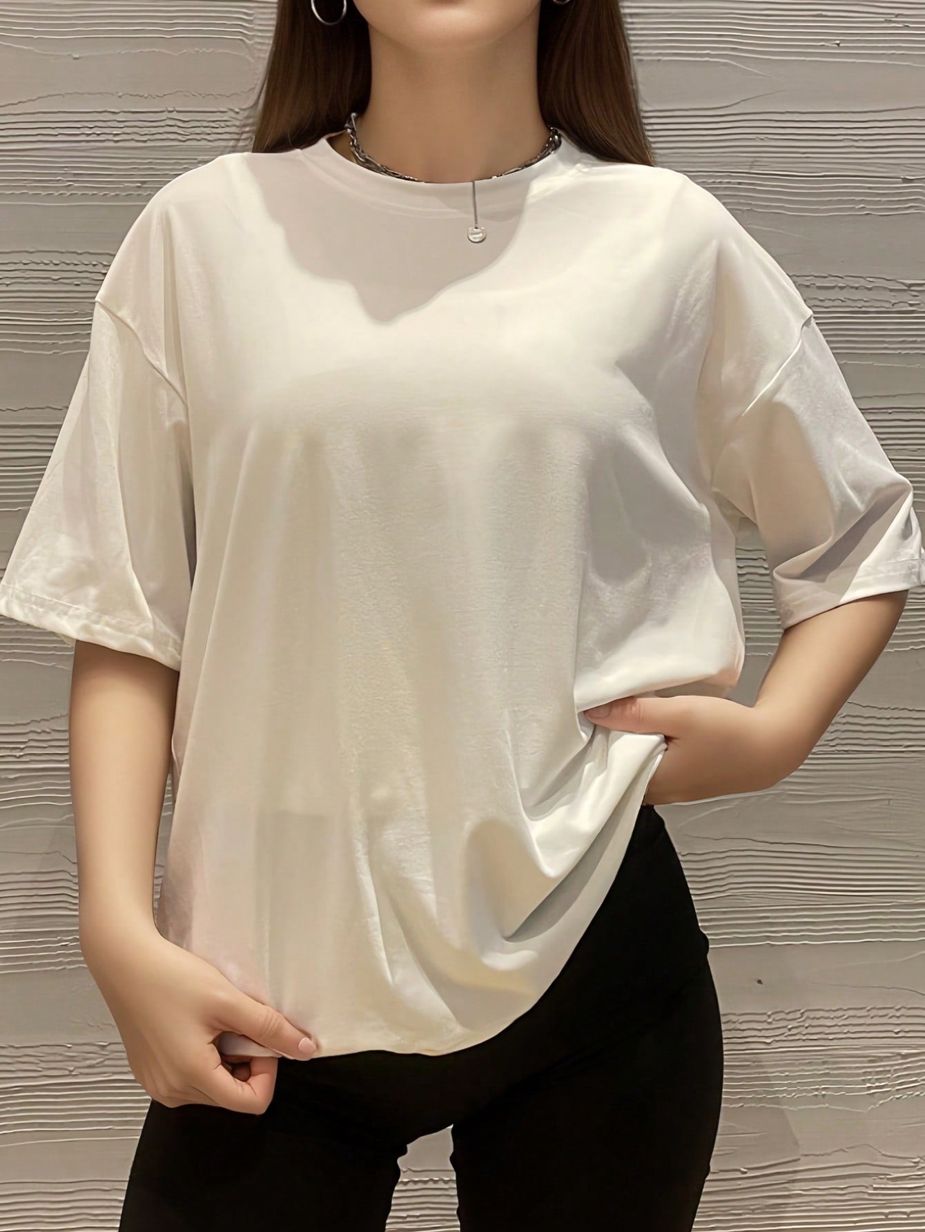 Camisa Fitness Oversized Caimento Leve Estilo Street