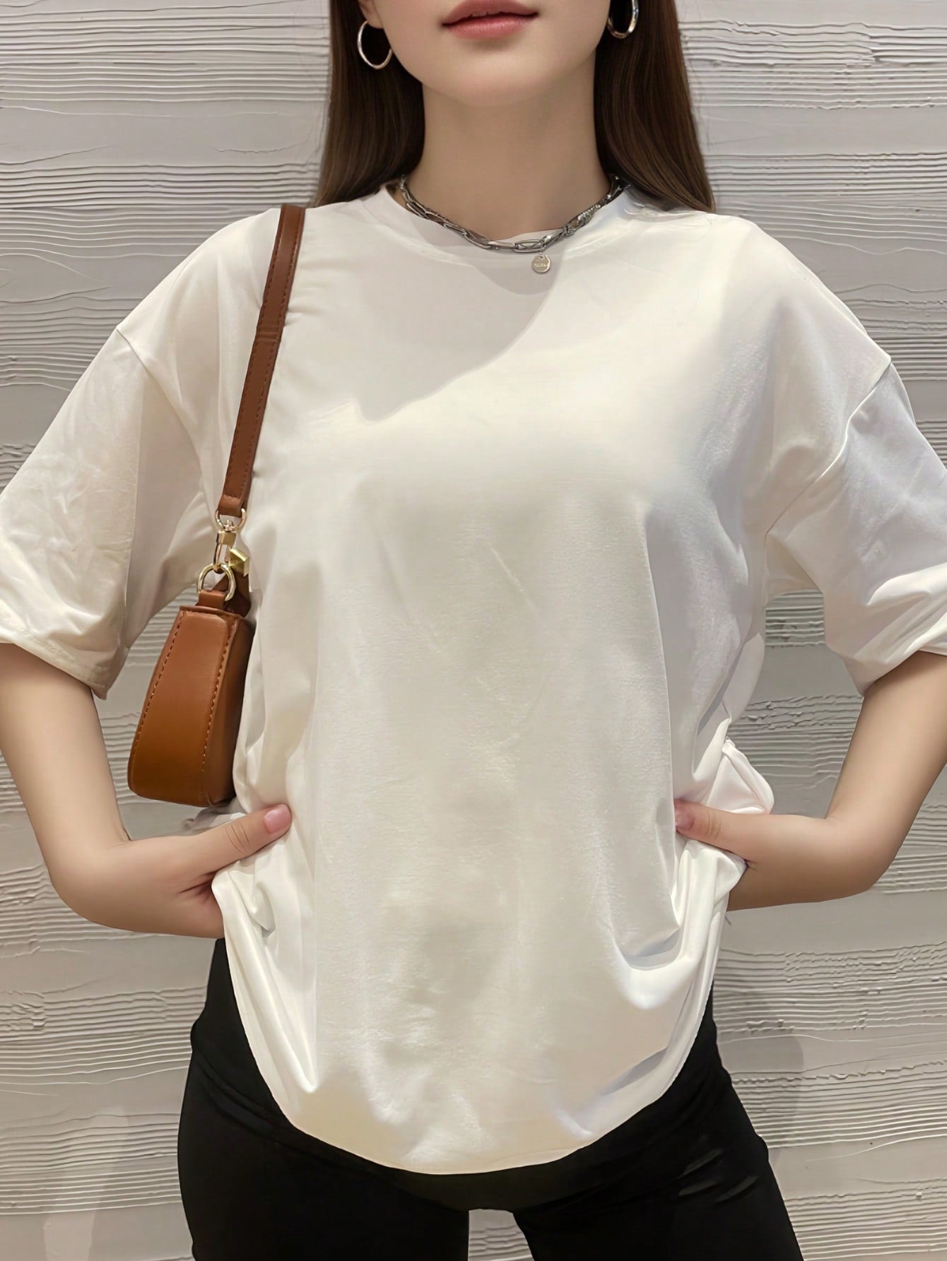 Camisa Fitness Oversized Caimento Leve Estilo Street