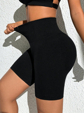 Short Cintura Alta Modelador Com Cós Regulável