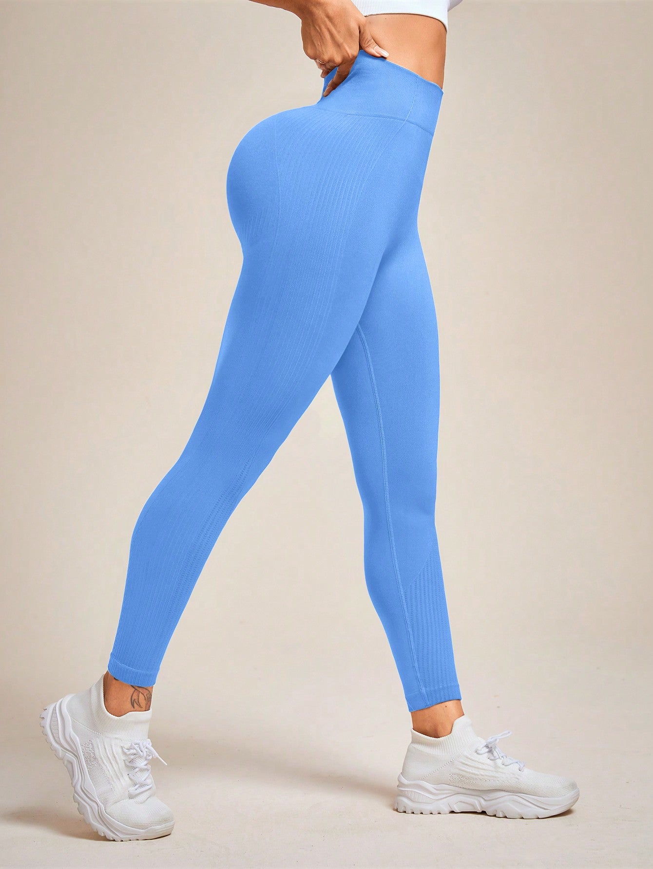 Legging Cintura Alta Compressão Sem Costura