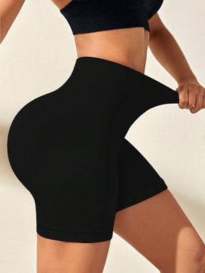 Short Cintura Alta Push Up Texturizado Respirável