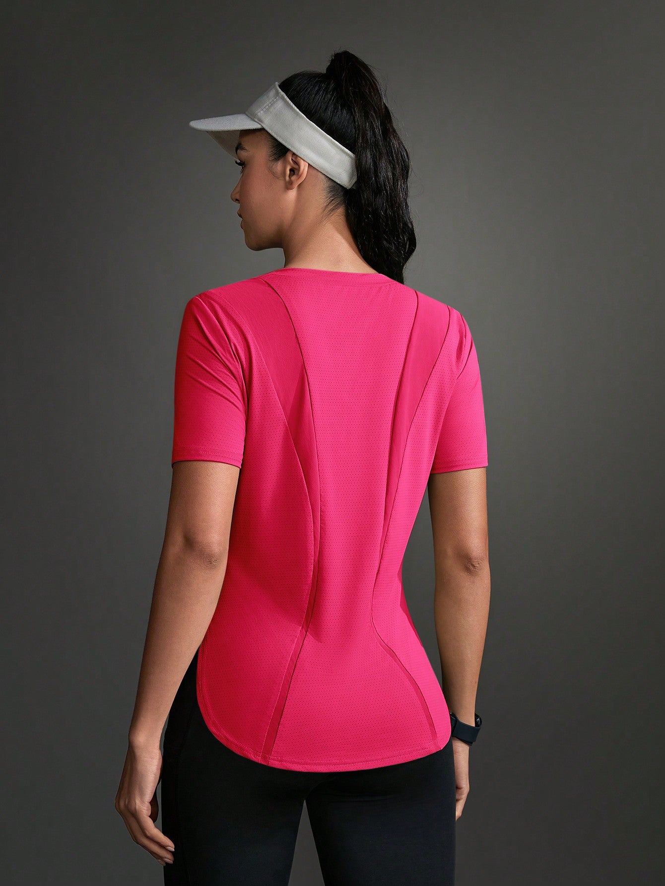 Camisa Fitness Dry Com Recortes Ventilados Estilo Running