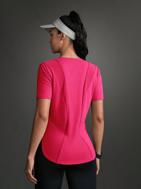 Camisa Fitness Dry Com Recortes Ventilados Estilo Running