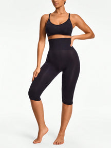 Legging Capri Sem Costura Cintura Alta Fitness