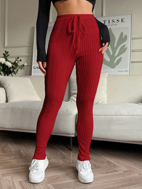 Legging Fitness Canelada Com Amarração Frontal