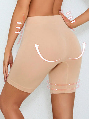 Short Cintura Alta Modelador Com Acabamento Firme