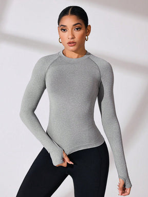 Camisa Manga Longa Seamless Fit Compressão