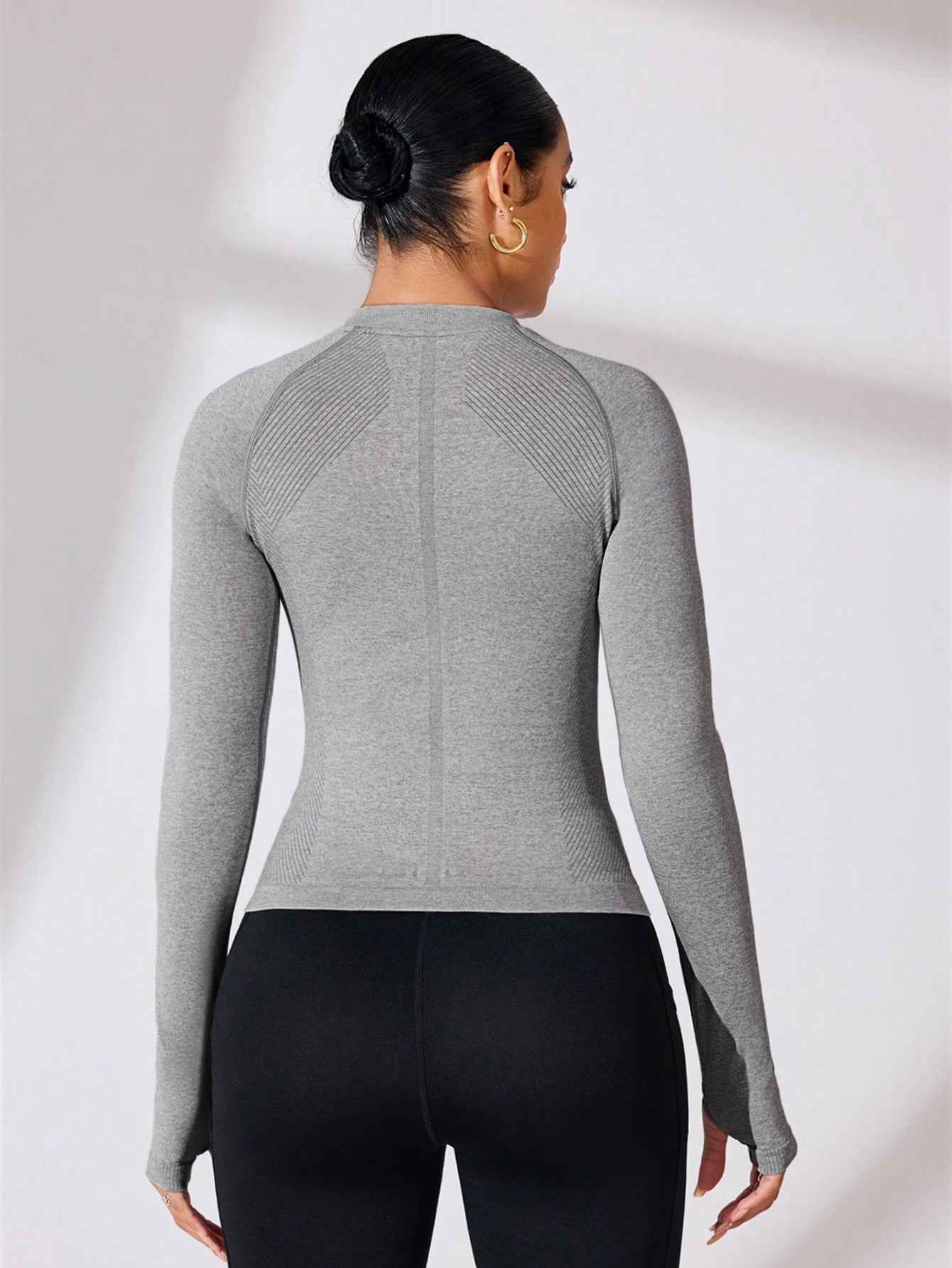 Camisa Manga Longa Seamless Fit Compressão