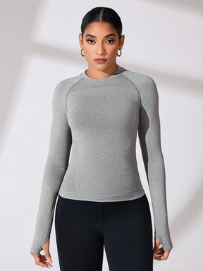 Camisa Manga Longa Seamless Fit Compressão