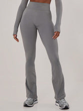 Legging Fitness Cintura Alta Com Barra Flare