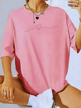 Camisa Fitness Oversized Com Estampa Minimalista