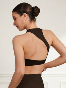 Top Frente Alta Média Sustentação Assimétrico