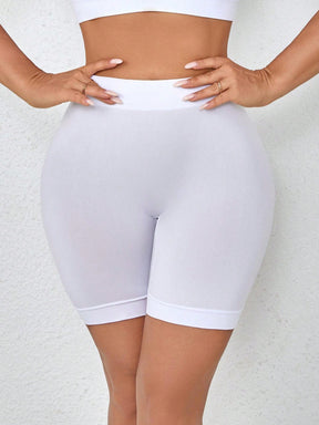 Short Cintura Alta Modelador Com Acabamento Firme