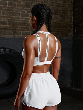 Top Decote Profundo Média Sustentação Com Alças Estilo Strappy