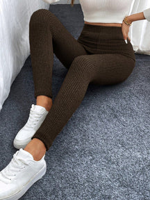 Legging Fitness Cintura Alta Canelada Super Flexível