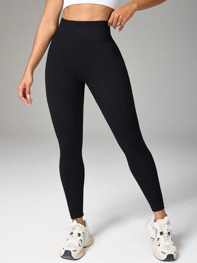 Legging Sem Costura Compressão Com Painéis Ventilados