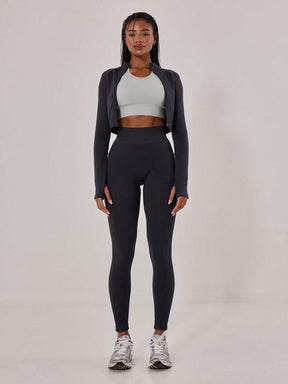 Legging Fitness Cintura Alta Sem Costura