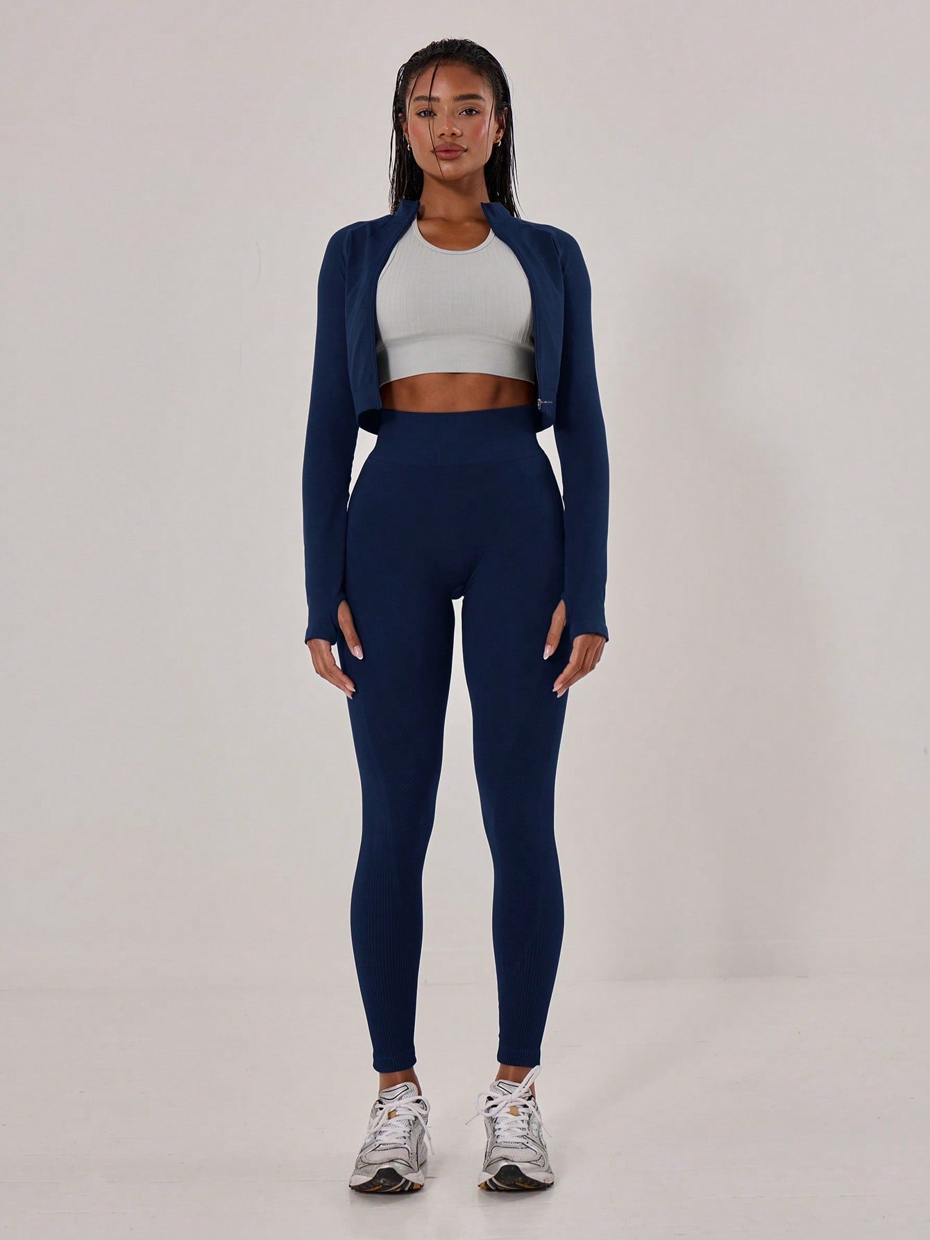 Legging Fitness Cintura Alta Sem Costura