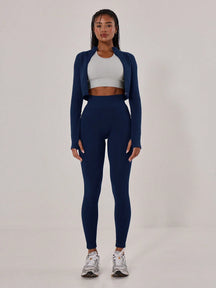 Legging Fitness Cintura Alta Sem Costura