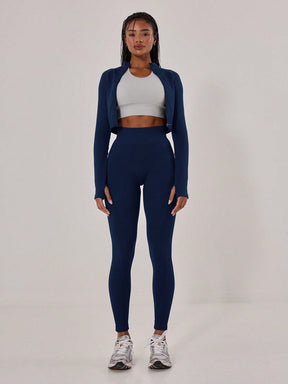 Legging Fitness Cintura Alta Sem Costura