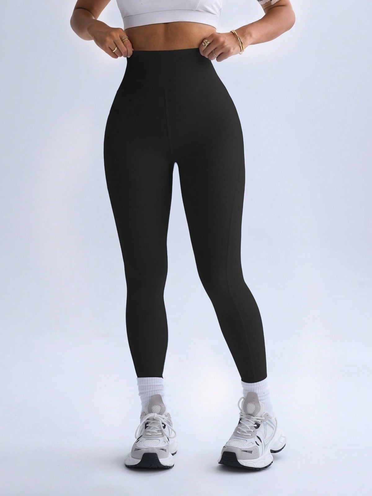 Legging Fitness Cintura Alta Térmica Com Bolso Lateral