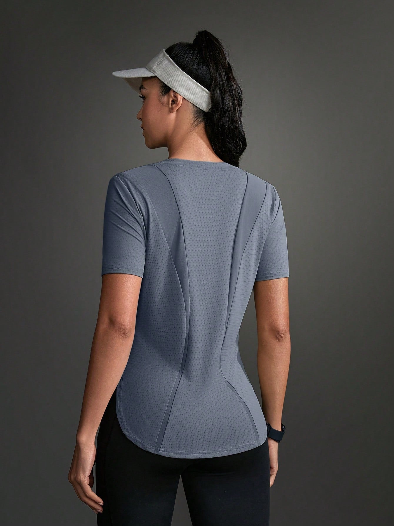 Camisa Fitness Dry Com Recortes Ventilados Estilo Running