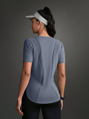 Camisa Fitness Dry Com Recortes Ventilados Estilo Running