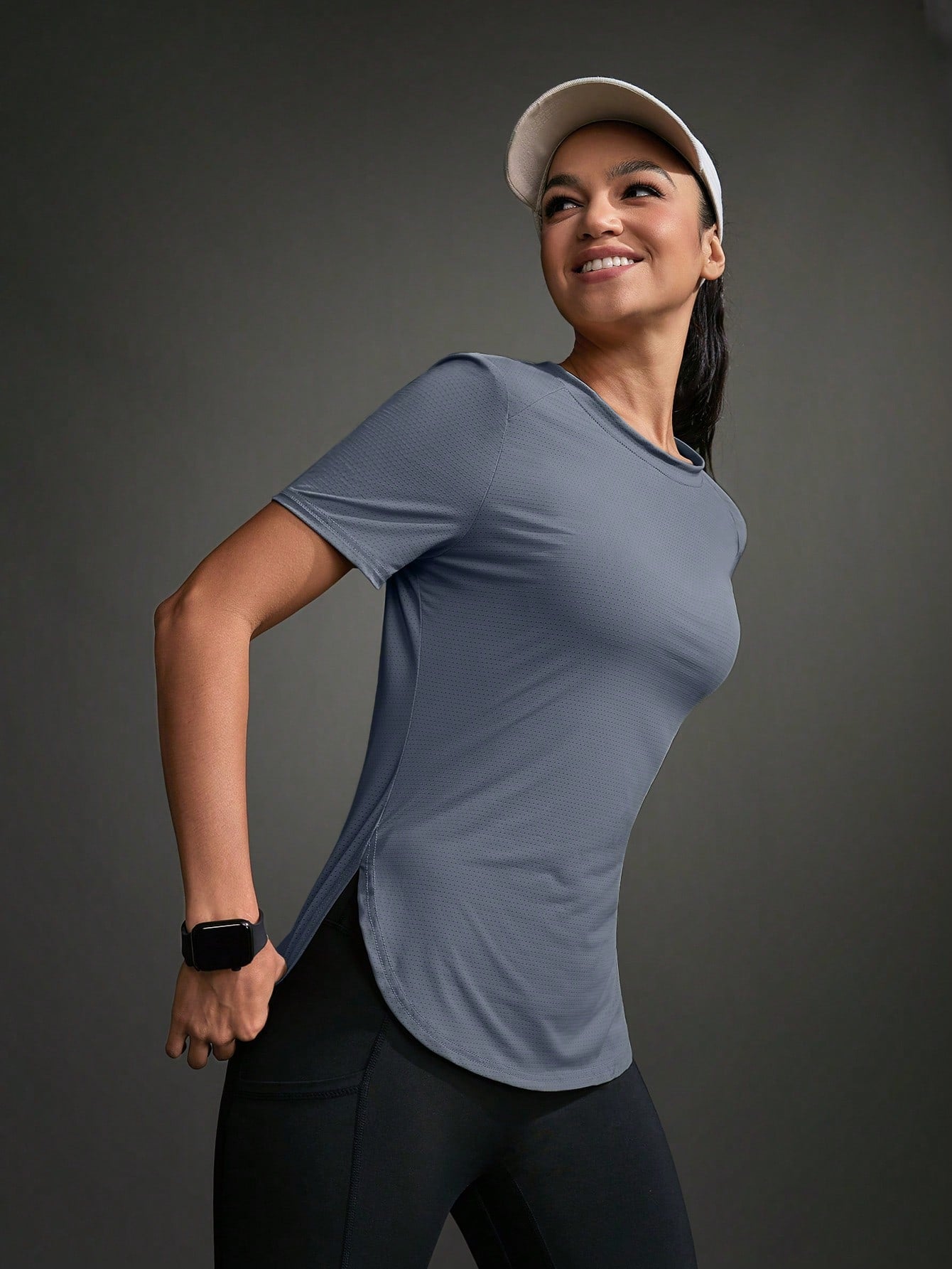 Camisa Fitness Dry Com Recortes Ventilados Estilo Running