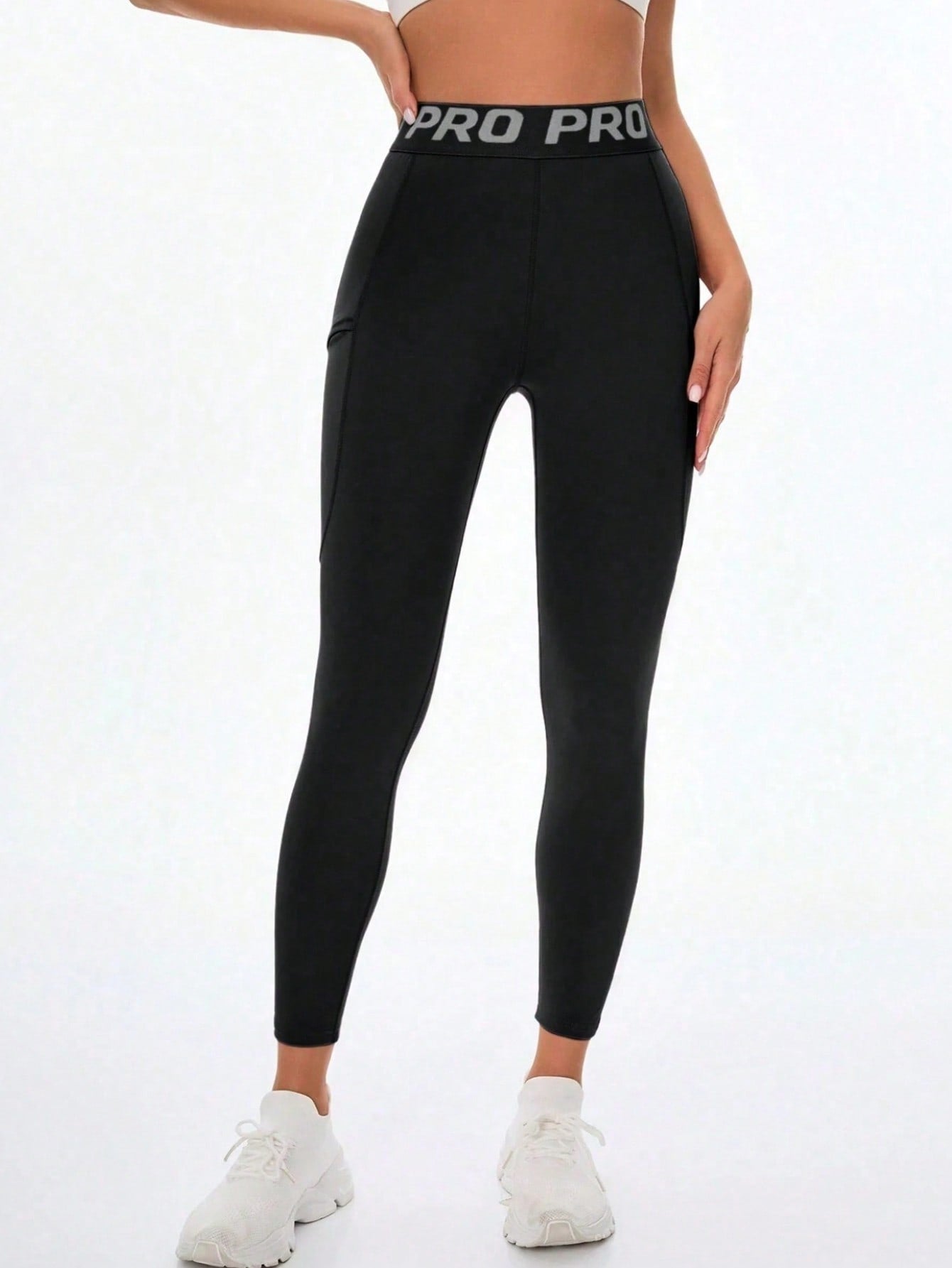 Legging Fitness Cintura Alta Com Bolso Frontal