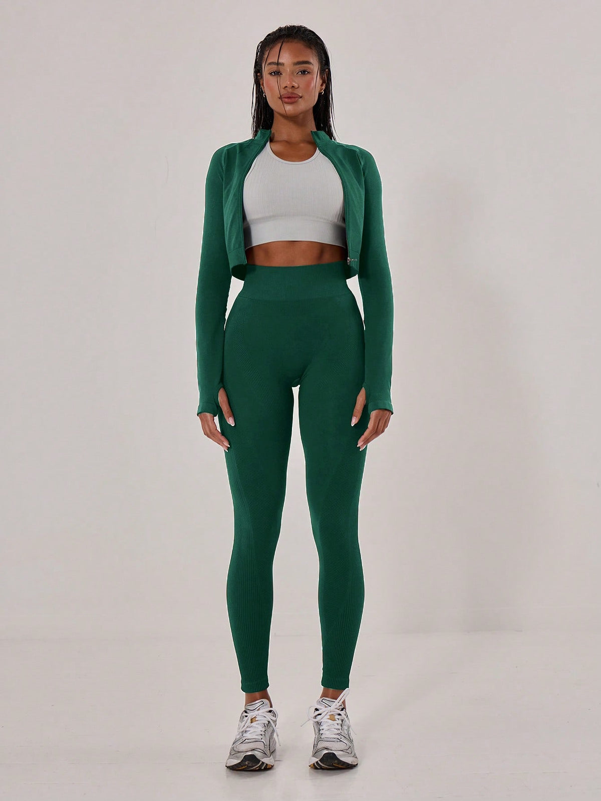 Legging Fitness Cintura Alta Sem Costura