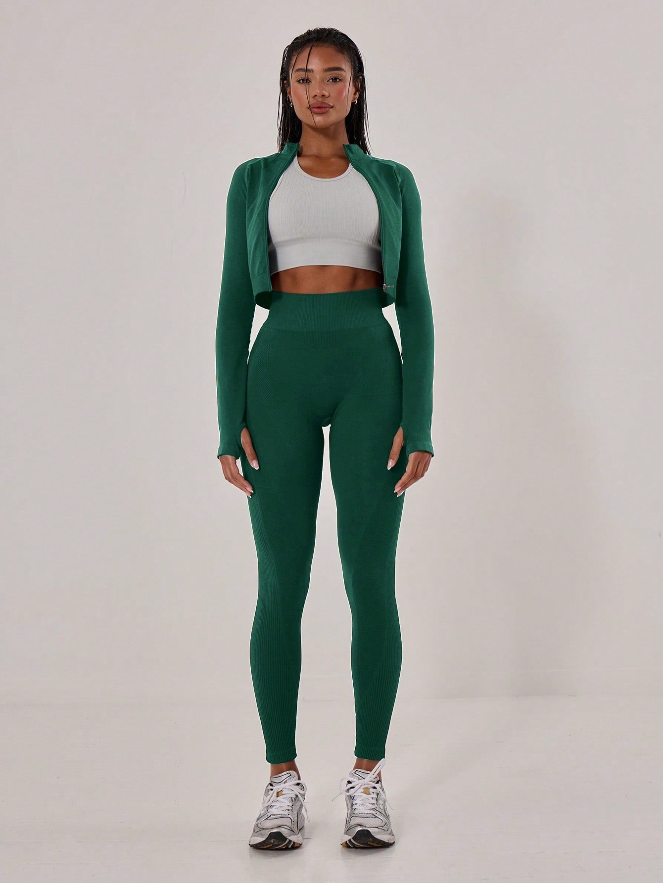 Legging Fitness Cintura Alta Sem Costura